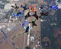 Post Card - A Freefall Formation